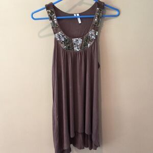 Women’s Large Embellished/beaded Tank Top